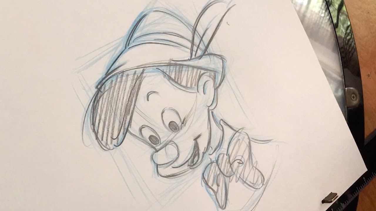 How To Draw Pinocchio l #DrawWithDisneyAnimation
