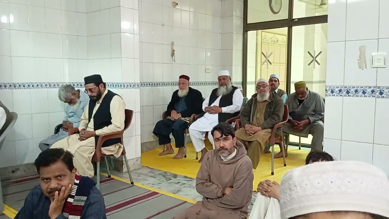  حضرت مولانا یوسف فاروقی صاحب  جامعہ مسجد البرکت رضا آباد 