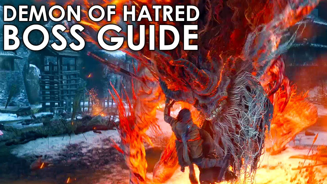 Sekiro Shadows Die Twice - Demon of Hatred (Boss Guide)