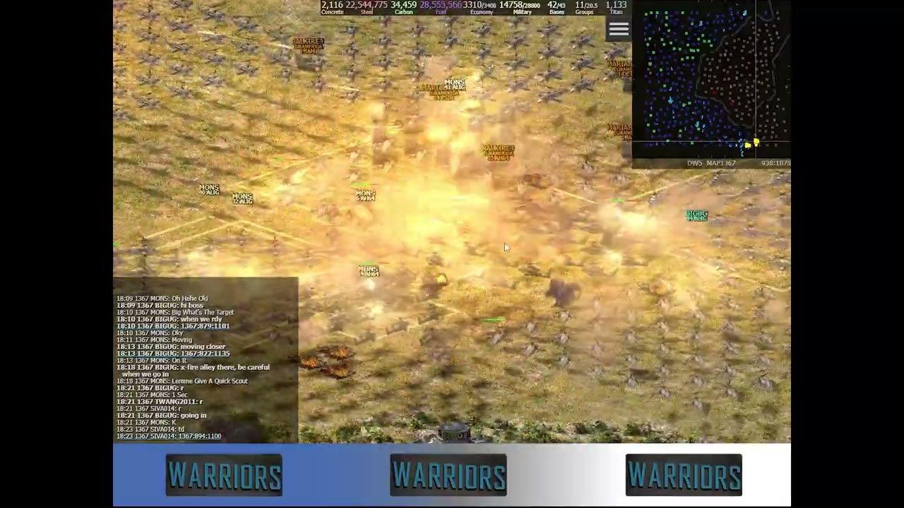 DW5 WARRIORS Vs EURAMERICA