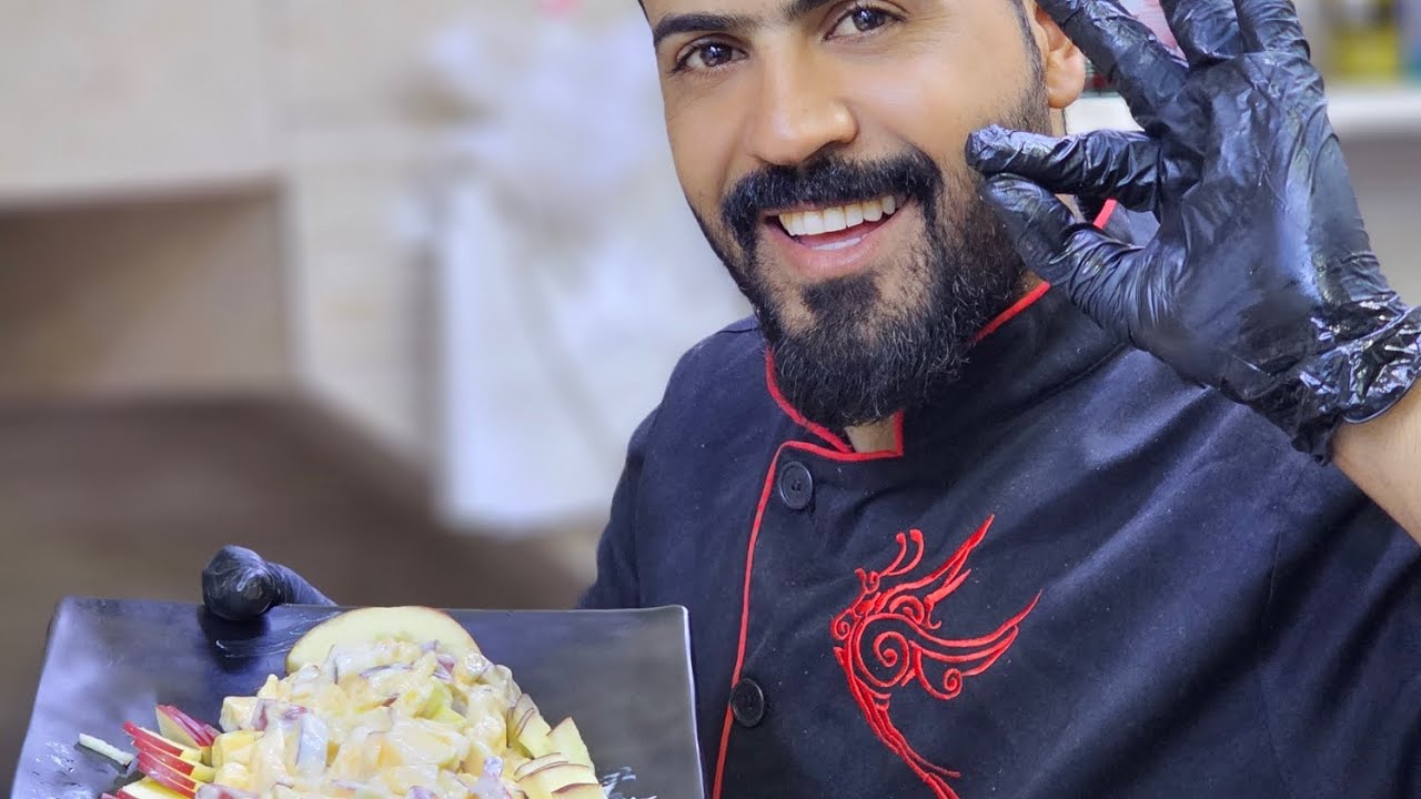 تفاحيه بل لبن عله طريقته جنن تافاح #الشيف حسام الشمري