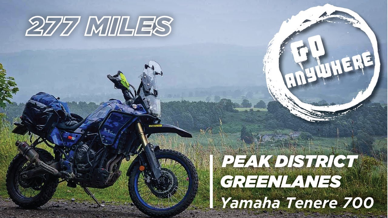 Peak District Greenlaning - Yamaha Tenere 700