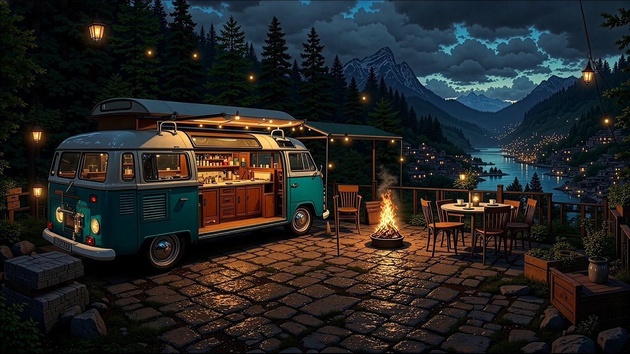 Twilight Valley Retreat 🌌 Cozy Lofi for Study, Calm Nights & Relaxation
