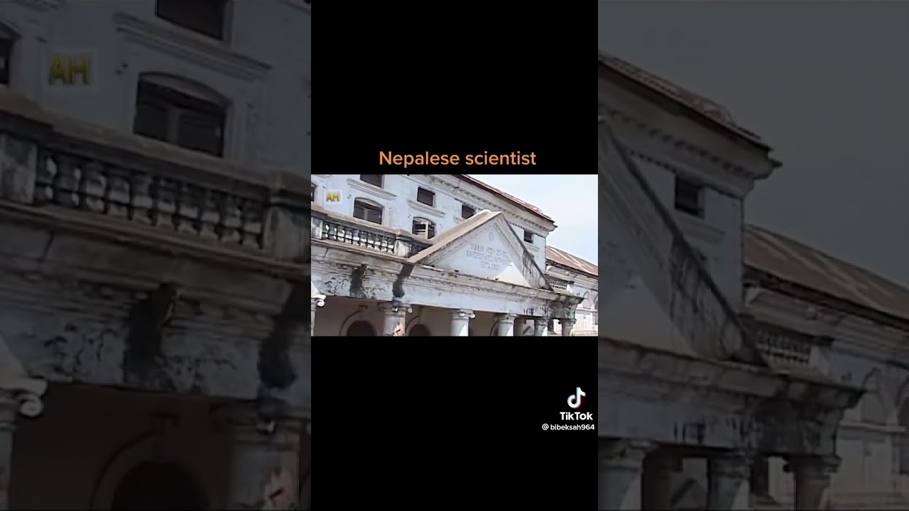First Nepali Scientist#😨