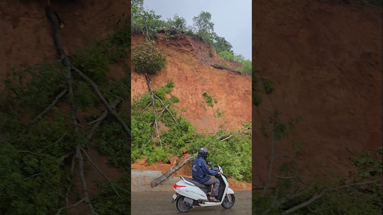 Landslide in Vamanjoor, Mangalore 30/05/2025 #daijiworld #kudlanews #kudla #rain #ullala #thirdeye