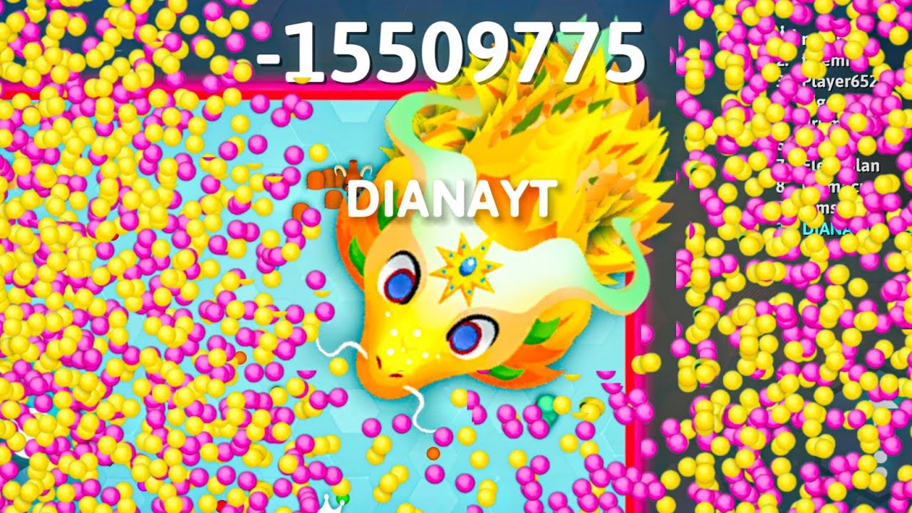 SNAKE IO🐍 SUNSHINE SNAKE GETS HISTORIC YUMMY SCORE POINT 🐍 EPIC SNAKEIO GAMEPLAY #snakegame #games 