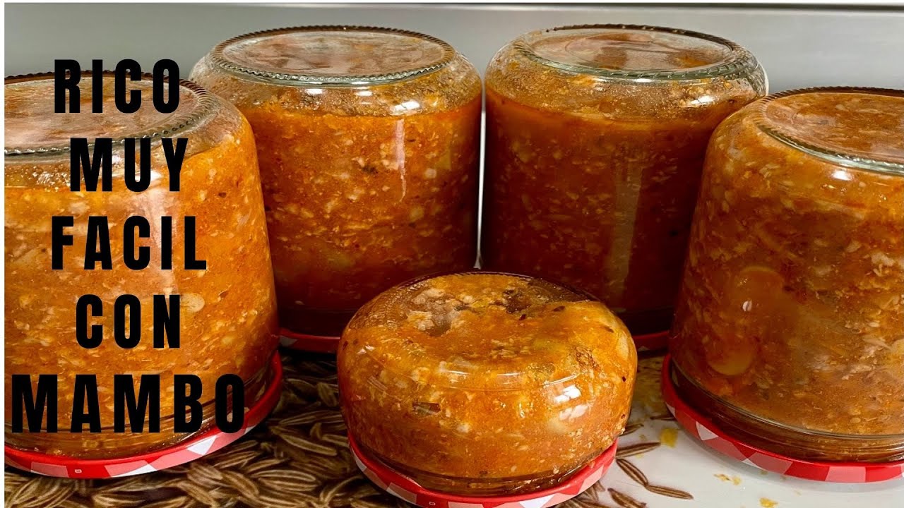SALSA BOLOÑESA CON ROBOT MAMBO DE CECOTEC!!