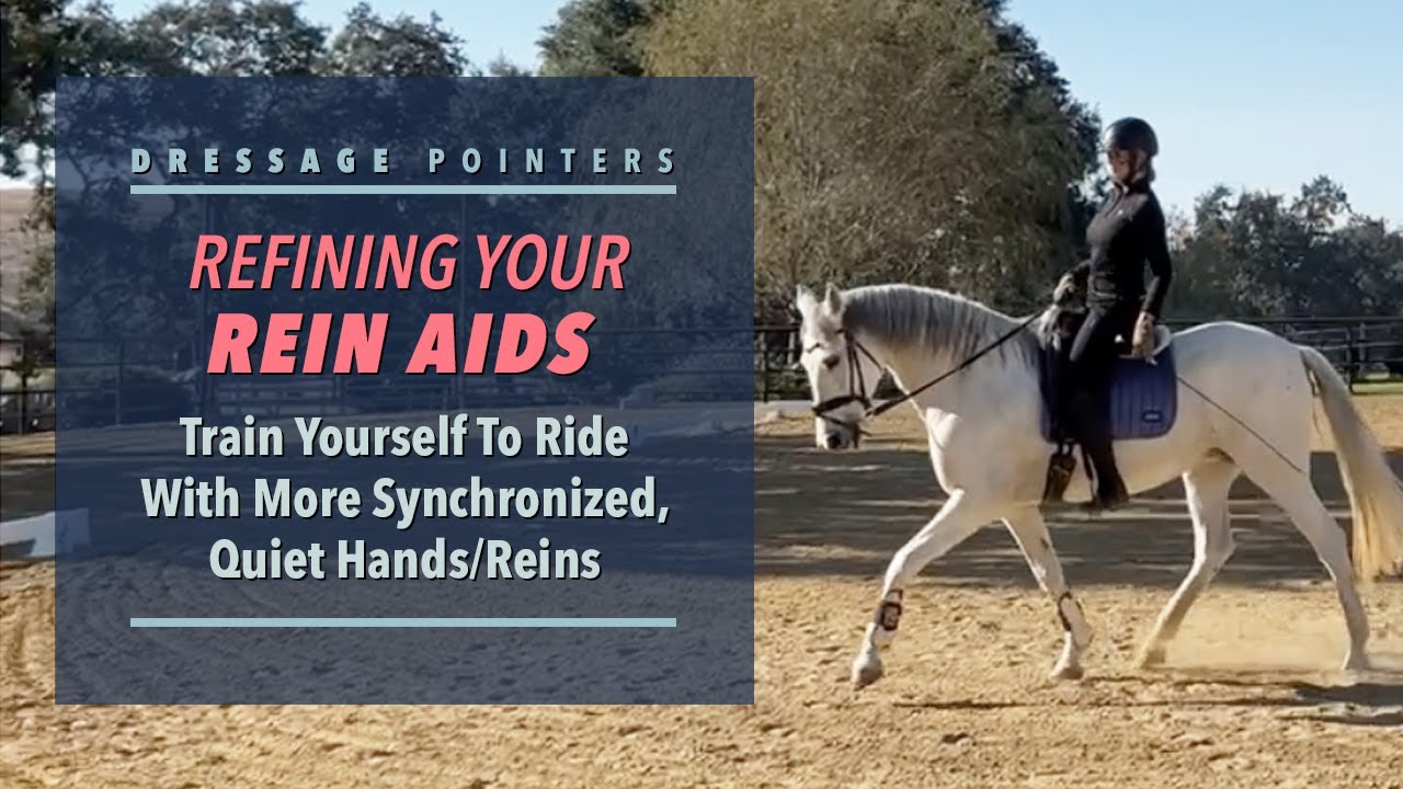 REFINING YOUR REIN AIDS:  Train Yourself To Ride With More Synchronized Hands