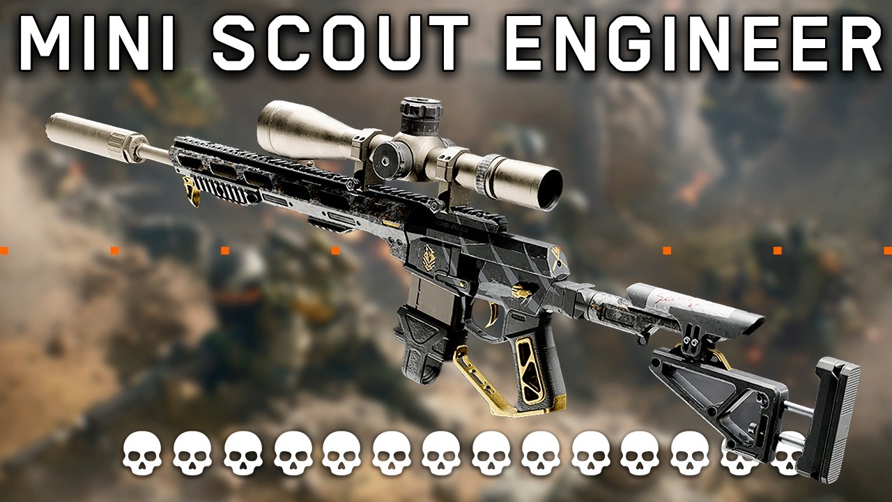 BF6 Mini Scout is GREAT with Engineer - Battlefield 6 Gameplay...