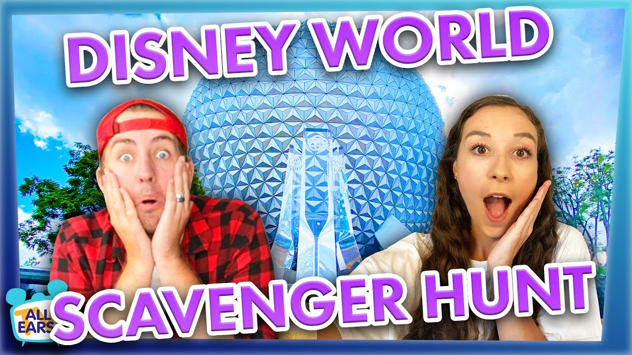 Disney World SCAVENGER HUNT: Fry Bucket vs Sage in EPCOT