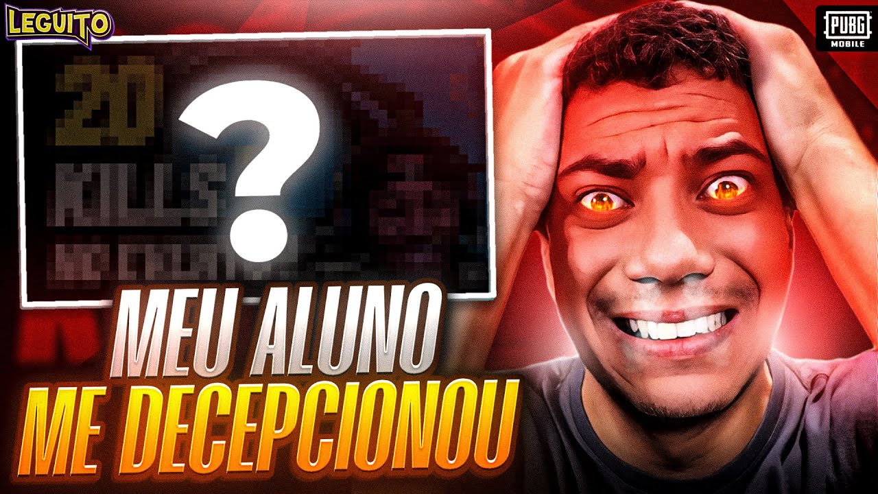 FIQUEI MUITO BRAVO COM MEU ALUNO DEPOIS DESSA GAMEPLAY 0- PUBG MOBILE REACT @ZelooTgameplay