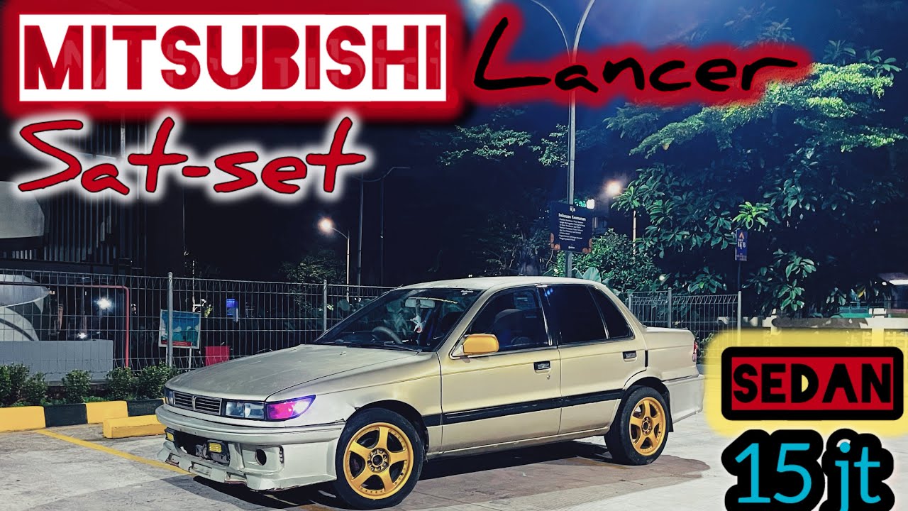 Mitsubishi lancer mobil sport di jalaman nya mobiltuacawang wa082177733133
