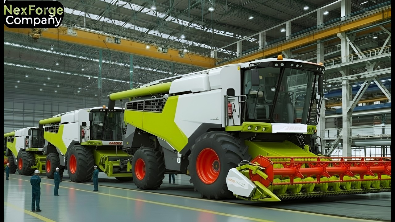 They Built a 900HP Harvesting Monster from Raw Steel