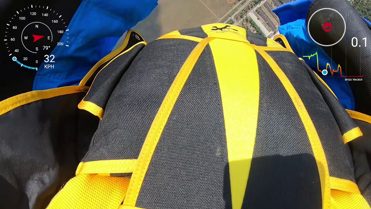 Wingsuit flight Tonysuit S-Bird