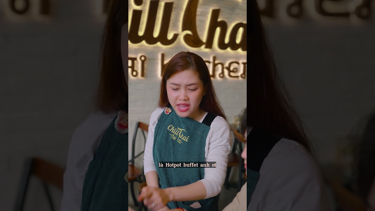 S&iacute;nh ngoại ngữ P3.1: Buffet sư phụ - Pam Pam #chillthai #chadidi #shorts