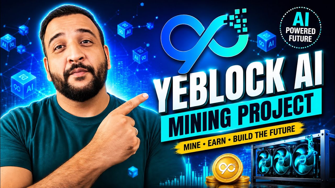 Обзор проекта YeBlock AI Mining 2026 | Как заработать бесплатную криптовалюту? Полное руководство...