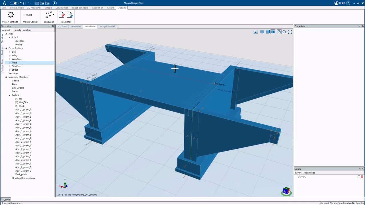 Allplan Bridge | Freie Parametrische Modellierung - Modellierung einer Brücke in 10 Minuten