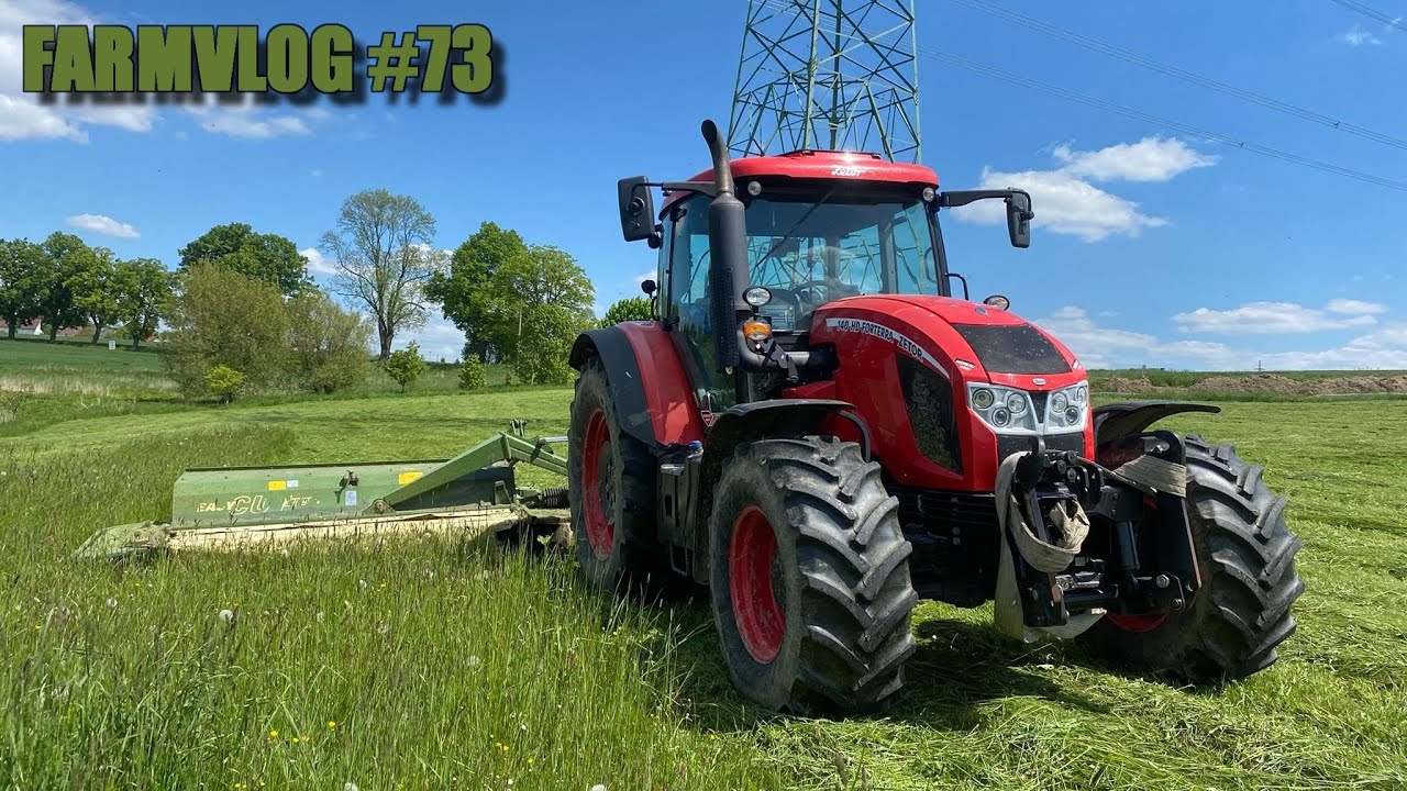 FARMVlog 73 - Sečeme louku | Zetor Forterra 140 HD