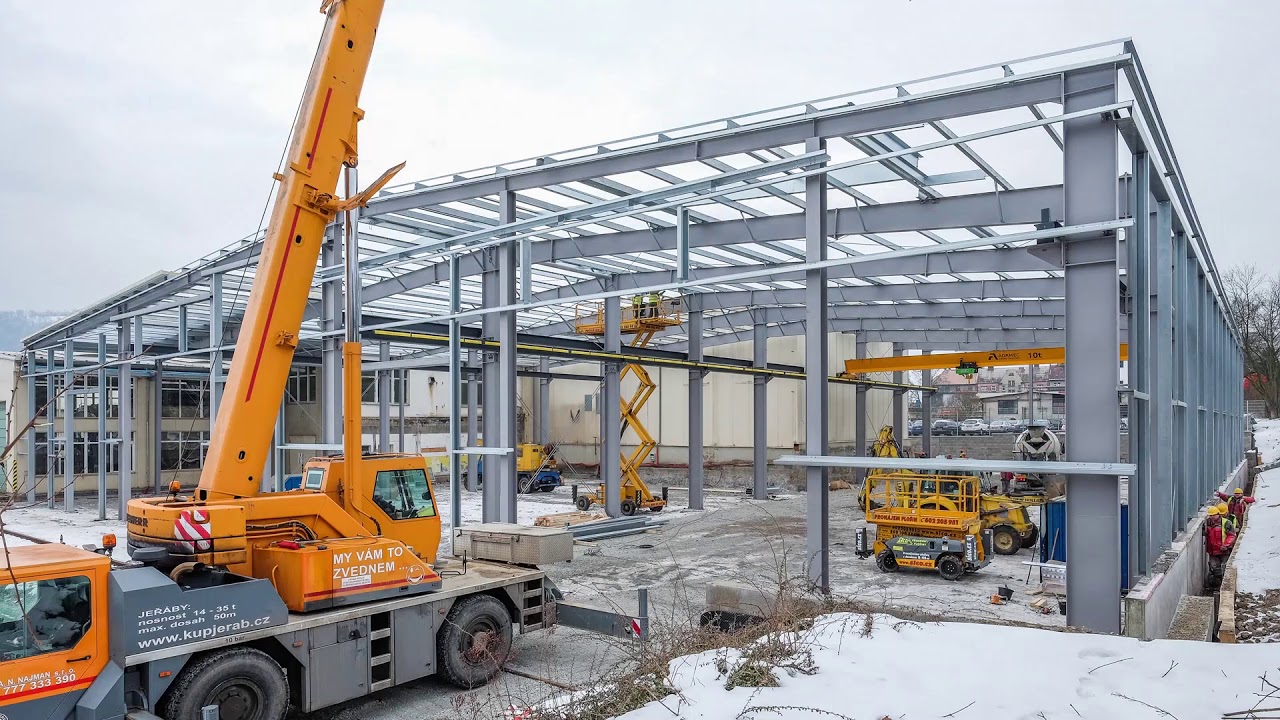 RYKO stavba nové haly HBO 2016-17