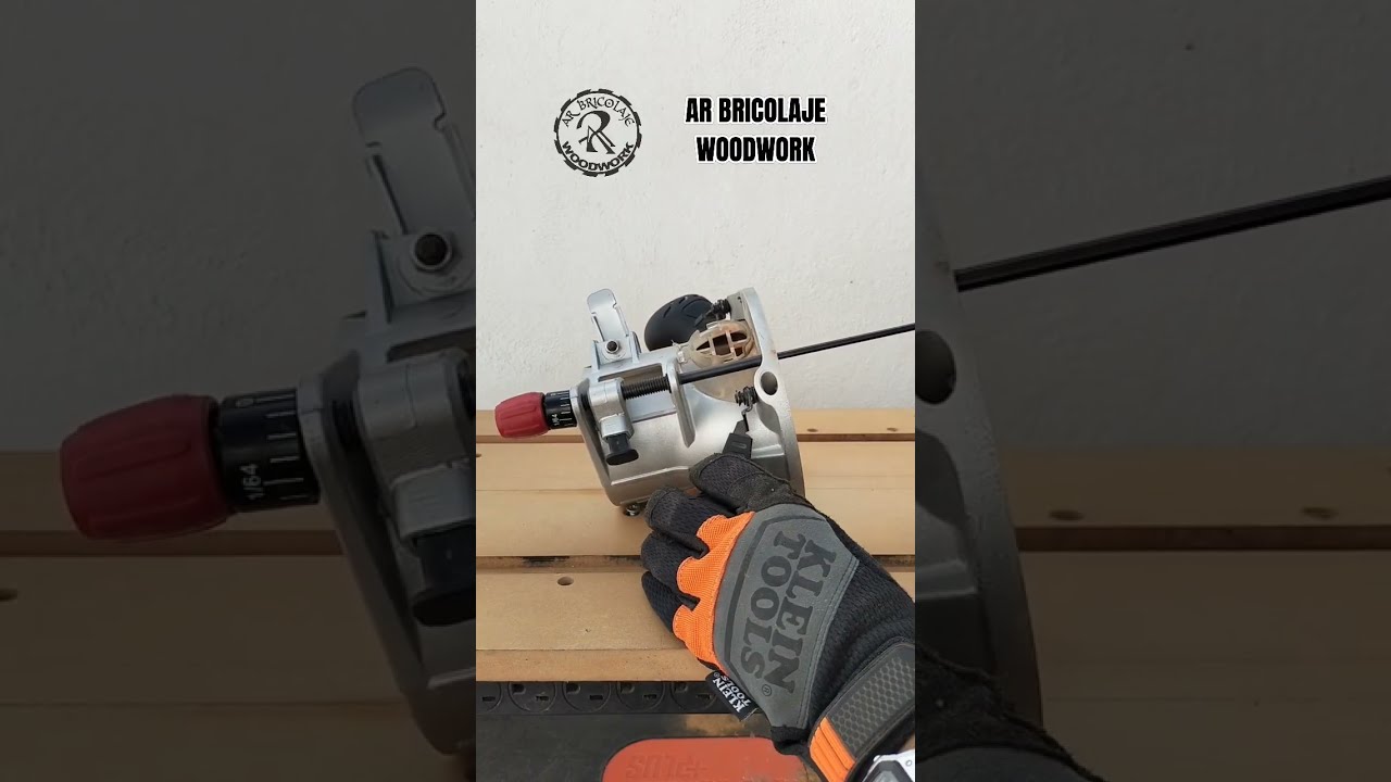 Sistema de elevación para router de mesa. Explicación completa / AR BRICOLAJE WOODWORK 👍👍👍 