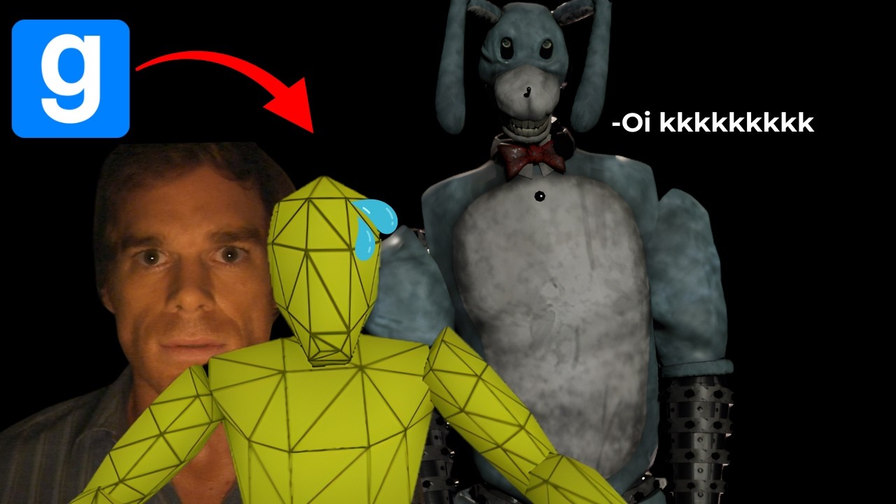 Os Mapas BIZARROS do GMOD - Feat. Dexter Morgan
