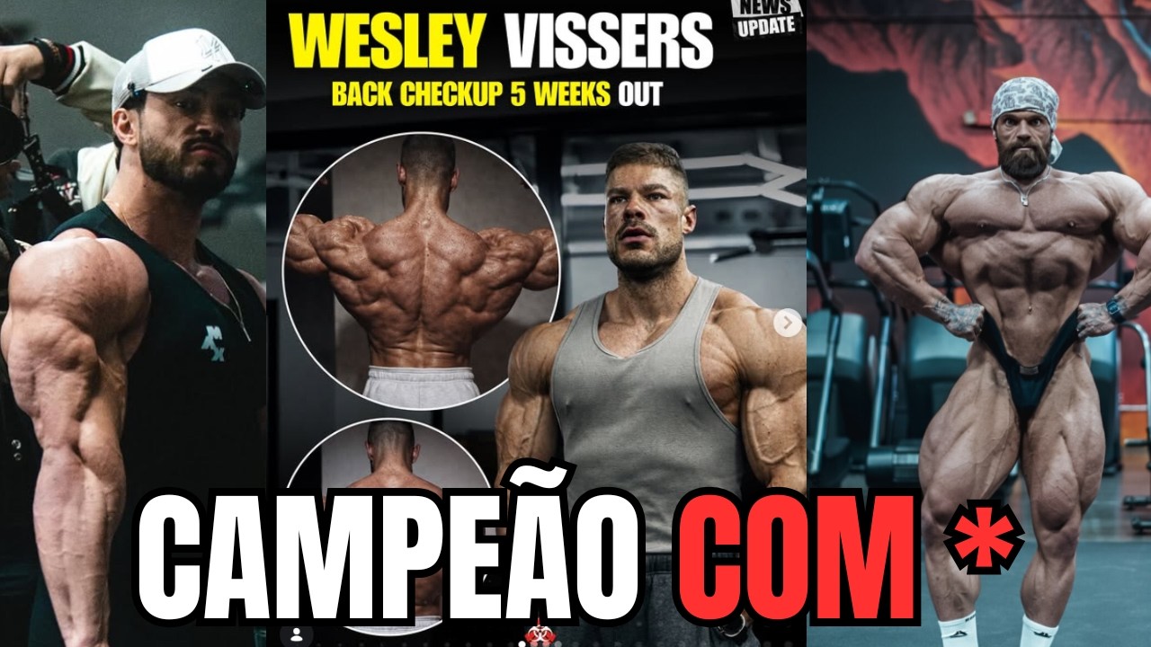 Resultados do Classic Physique no Arnold Classic Ohio — Vissers Campeão, agora muda tudo #academia