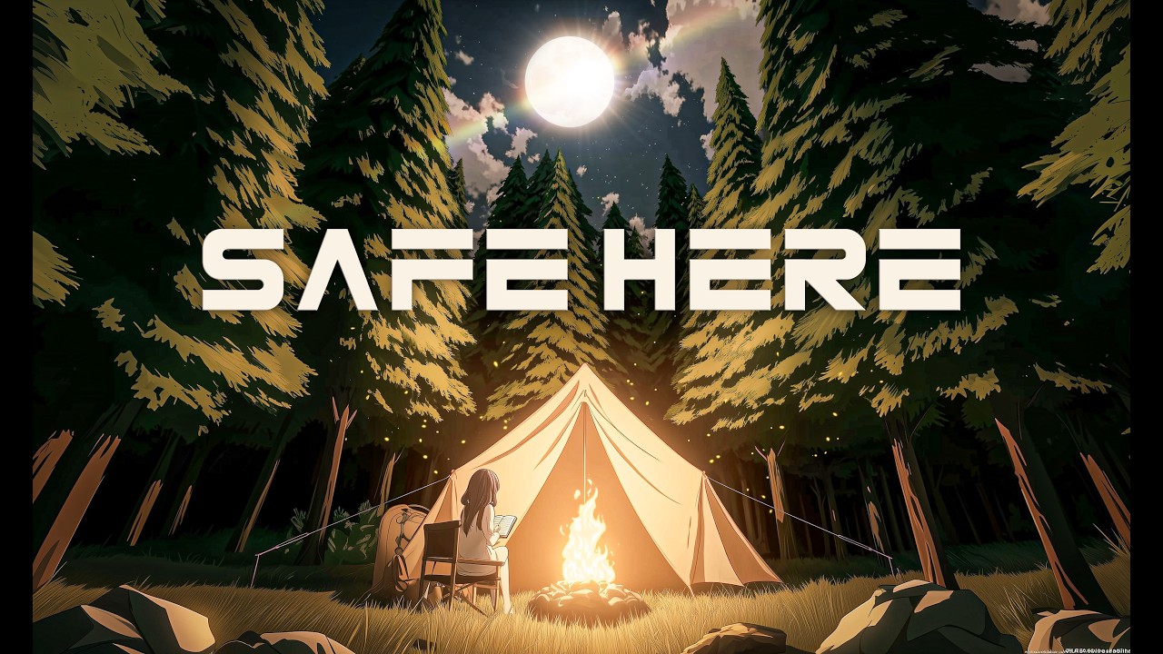 Lofi Campfire Night 🔥🌙 | Cozy Forest Study Beats for Deep Focus & Reading