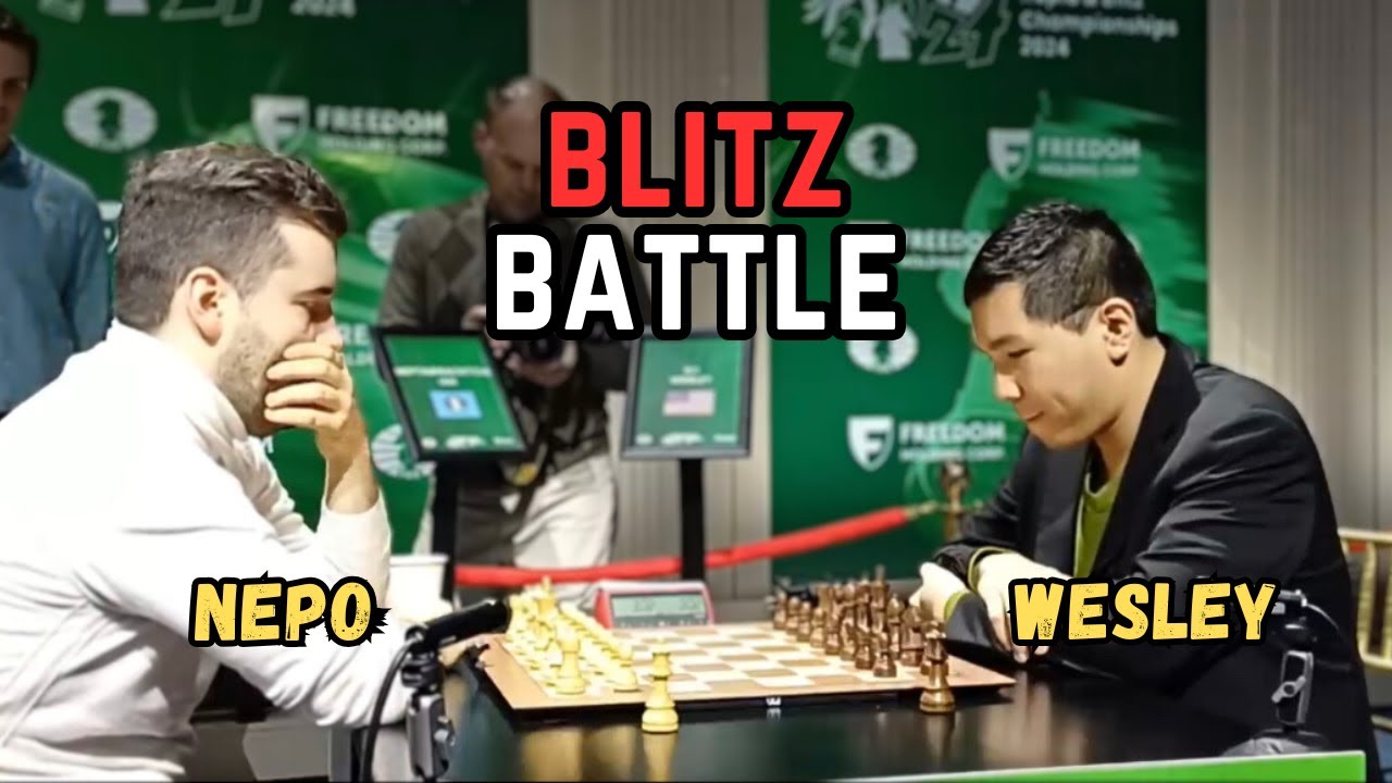 Ian Nepomniachtchi Vs Wesley So | World Blitz • 2024