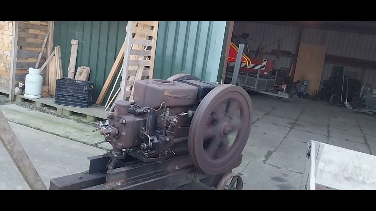 Deutz MAH322 diesel standmotor stationairmotor verdampfer motor