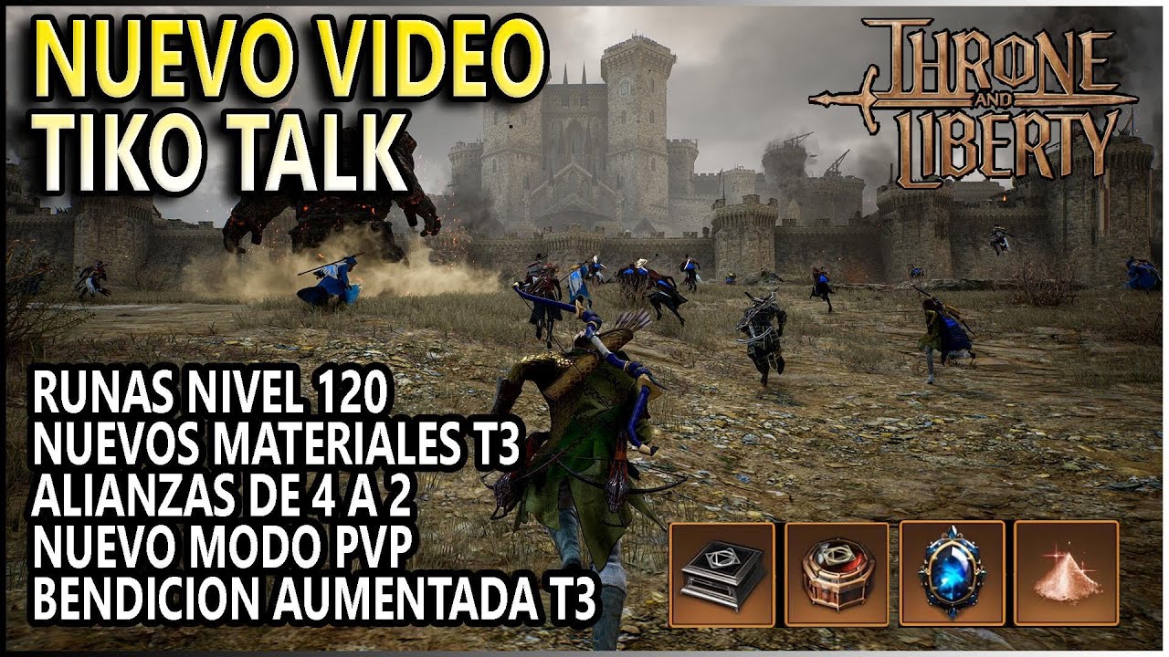 NUEVOS MATERIALES PARA MEJORAR EL EQUIPO T3 [ THRONE AND LIBERTY ]