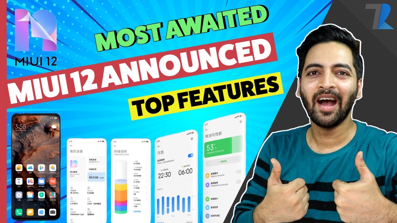MIUI 12 - Top 13 Features You Should Know😲 | India Launch & More