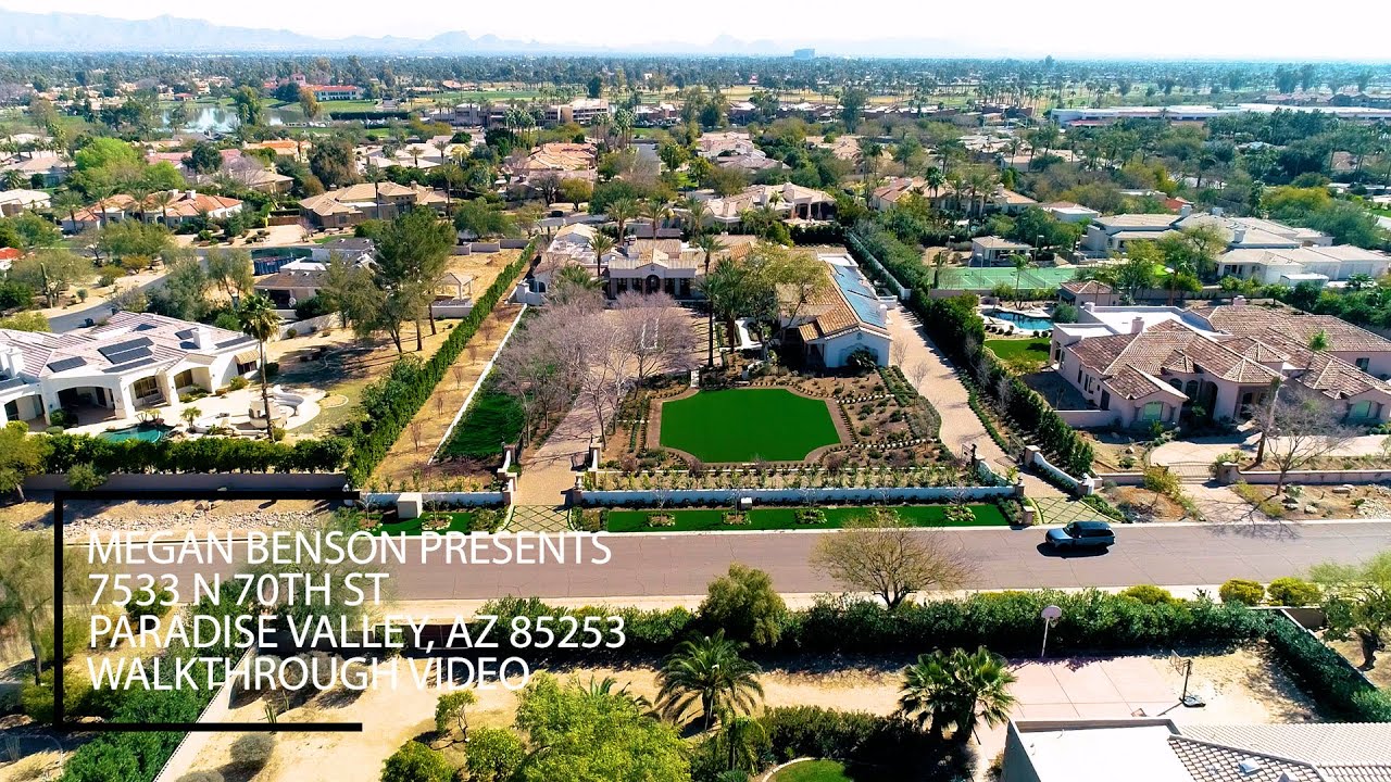 Real Estate Video for 7533 N 70th St, Paradise Valley, AZ 85253