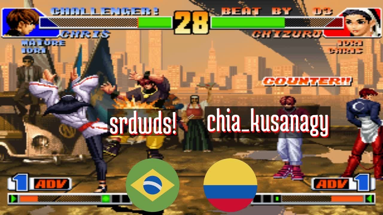 FT5 @kof98: srdwds! (BR) vs chia_kusanagy (CO) [King of Fighters 98 Fightcade] Feb 28