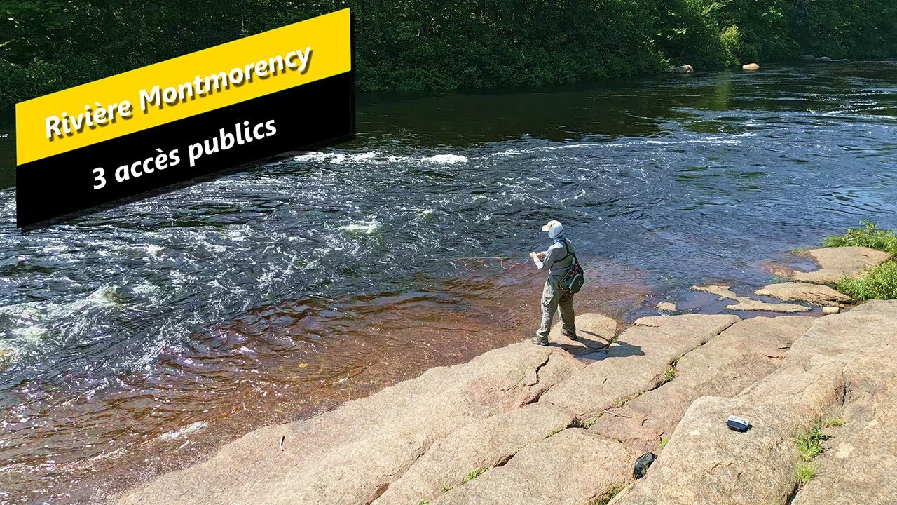 3 accès publics à la rivière Montmorency
