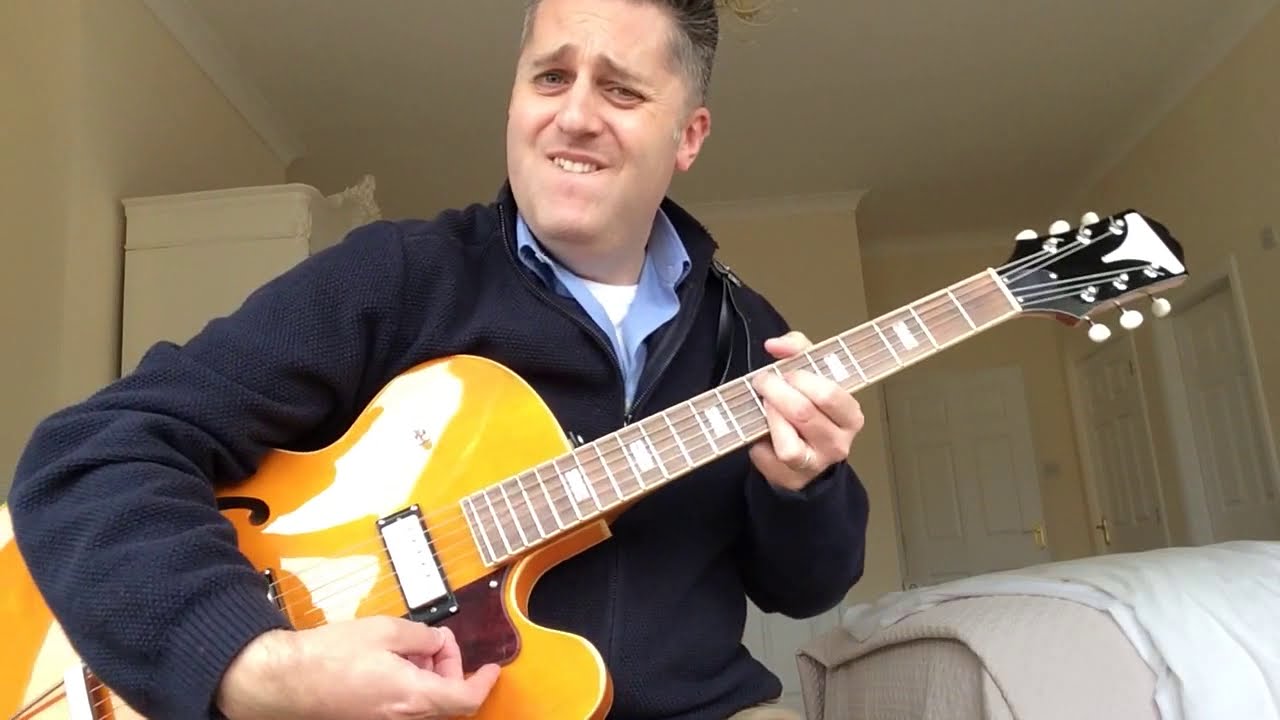 Epiphone Zephyr reissue John Lee Hooker tribute guitar Vid 2