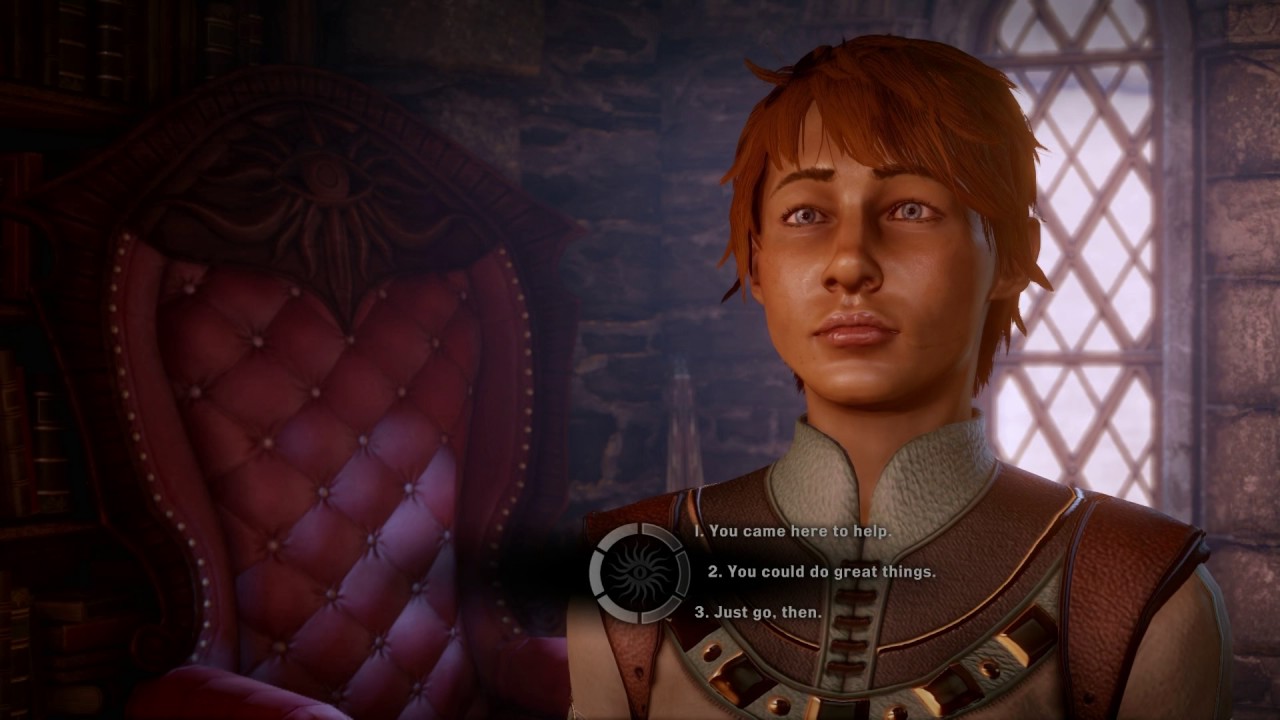 Dragon Age: A final talk with Dorian