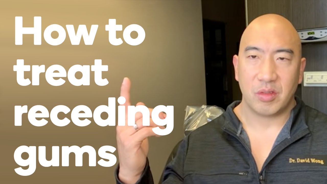 How do periodontists fix receding gums?
