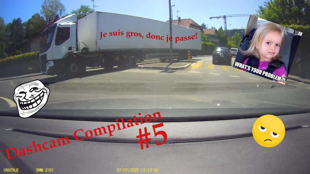 Compilation 5 | Dashcam Gen&egrave;ve | Daily Observation