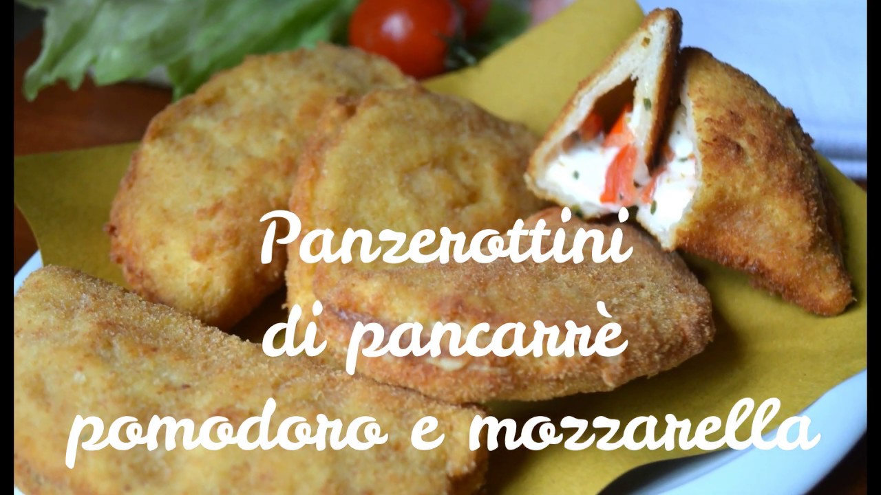 Panzerottini senza impasto - Panzerottini di pancarrè