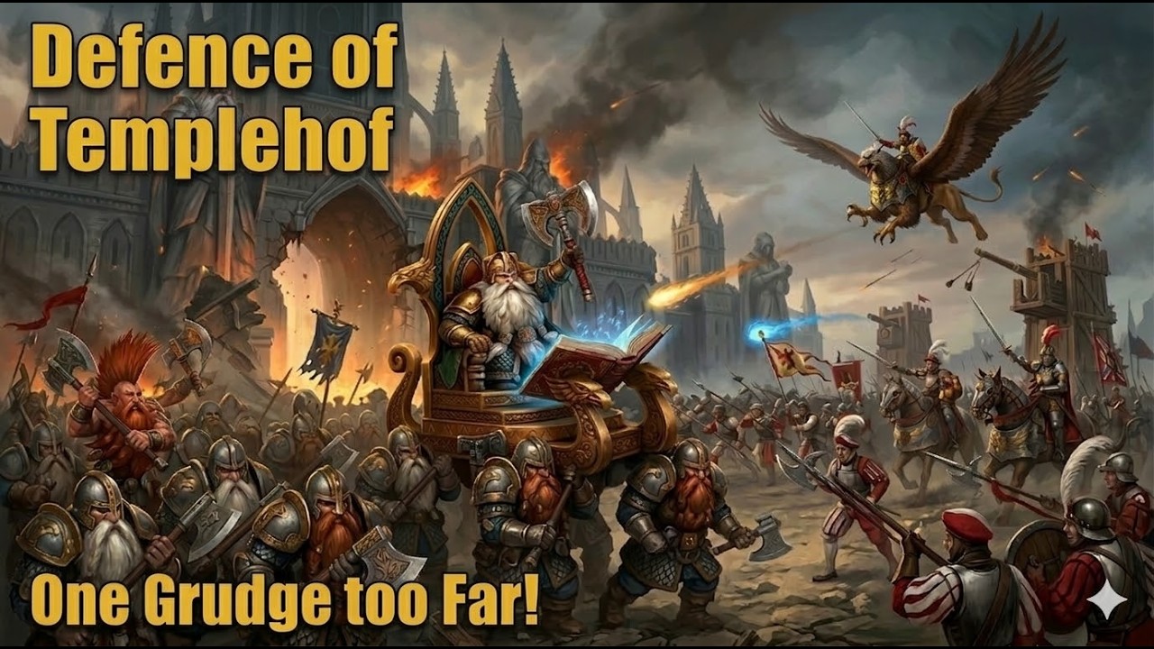 Templehof Deffence! | The One Grudge Too Far! | Total War: Warhammer 3