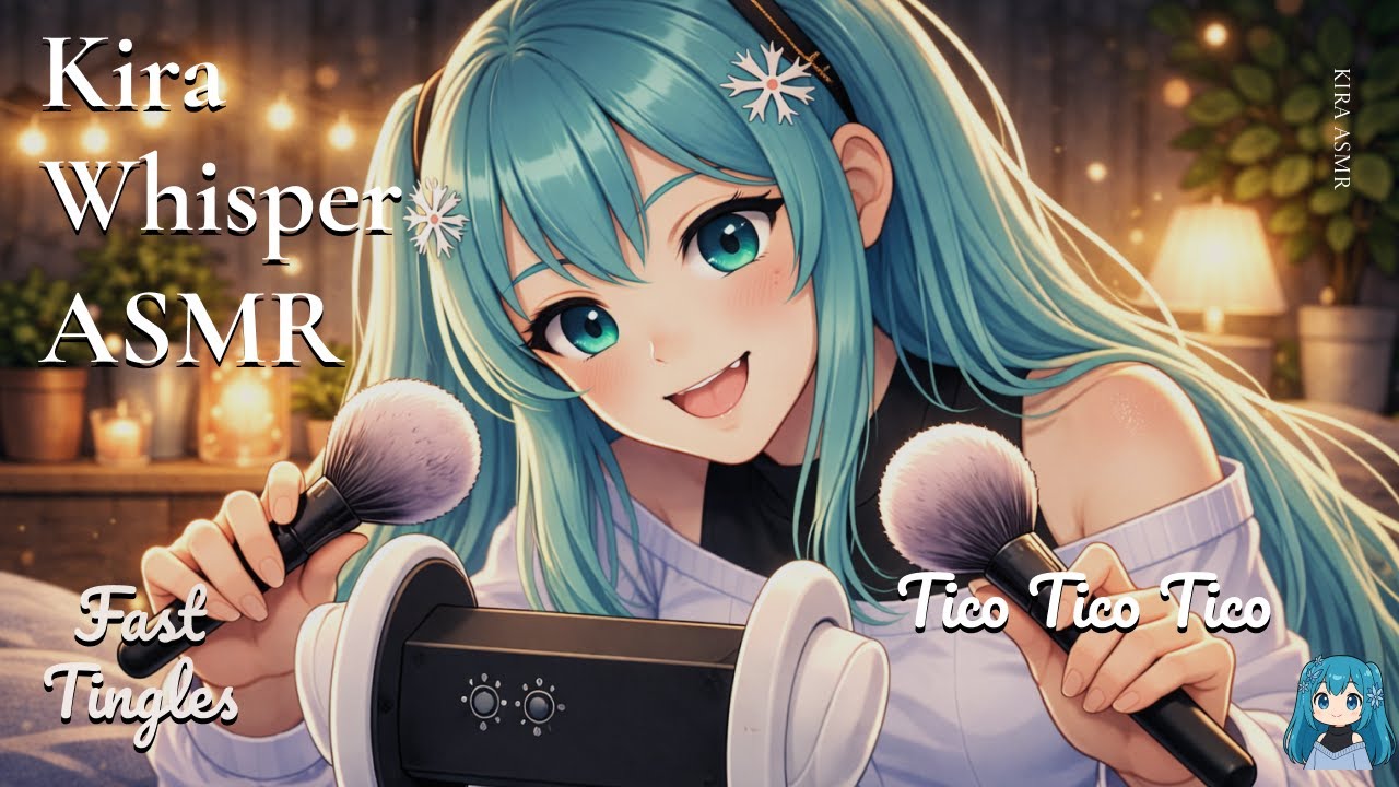 [ASMR] Tico Tico Tico 🎶 Fast Mouth Tingles, Repetitive Whispers & Tingly Rhythm