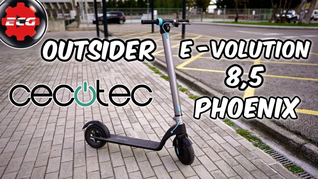 Patinete eléctrico cecotec Outsider e-volution 8,5 Phoenix