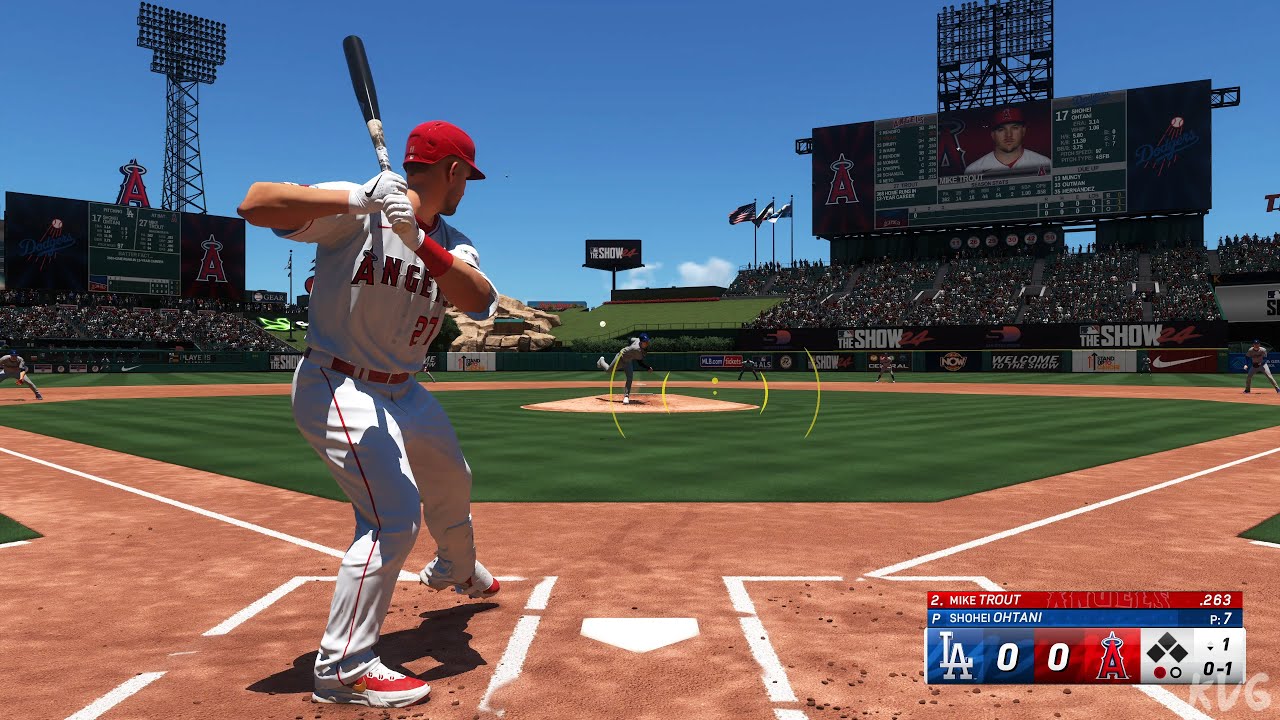 MLB The Show 24 - Los Angeles Dodgers vs Los Angeles Angels - Gameplay (PS5 UHD) [4K60FPS]