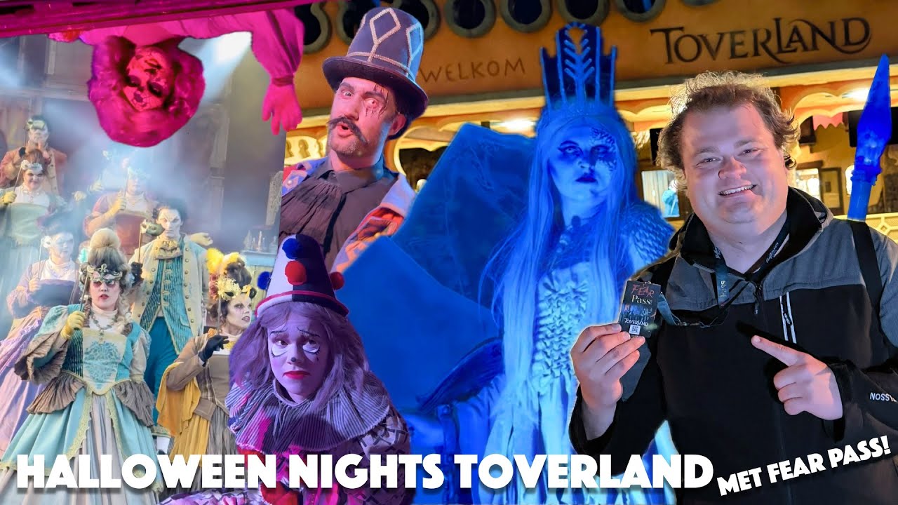 ALLES OVER Toverland Halloween Nights 2025 | Scare Zones & Nieuw spookhuis!