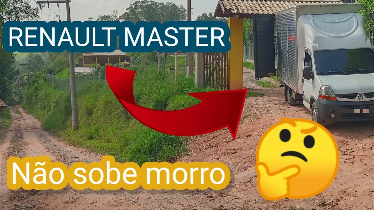 Renault Master não sobe morro!!??