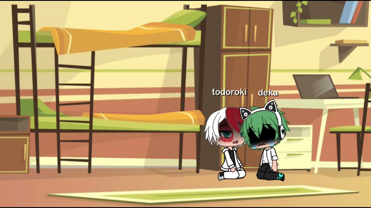 Broken on the floor //dead inko//iidadeku//sad deku
