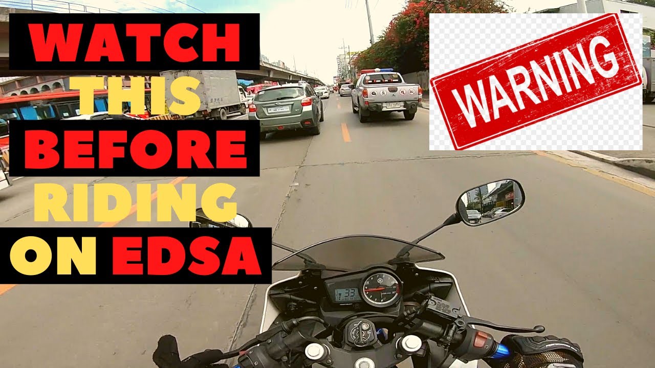 HOW TO RIDE SAFELY ON EDSA
