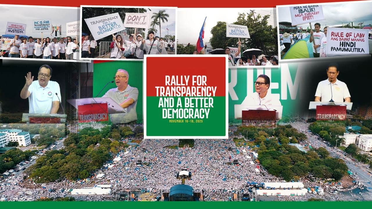 MUST-WATCH highlights of the Rally for Transparency and a Better Democracy!