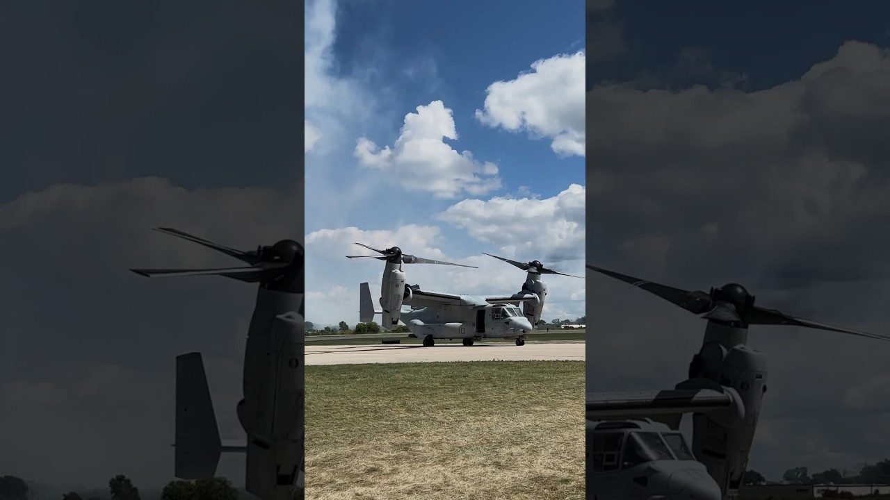 Bell Boeing V22 Osprey de perto 😁