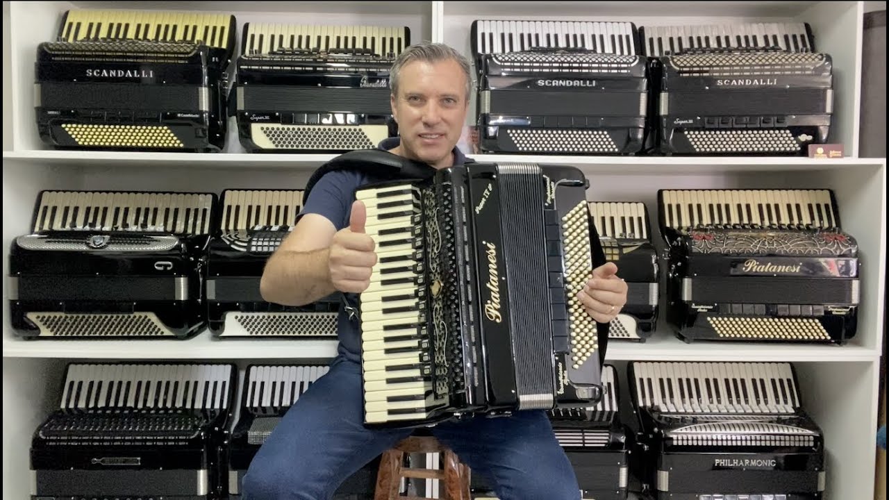 Acordeon Piatanesi Super IV S - Cassoto Duplo - Jeferson Oliveira